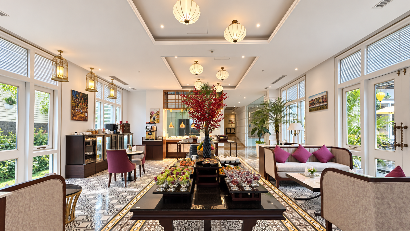 The Maison Hoi An Executive Lounge with VIP Afternoon Tea