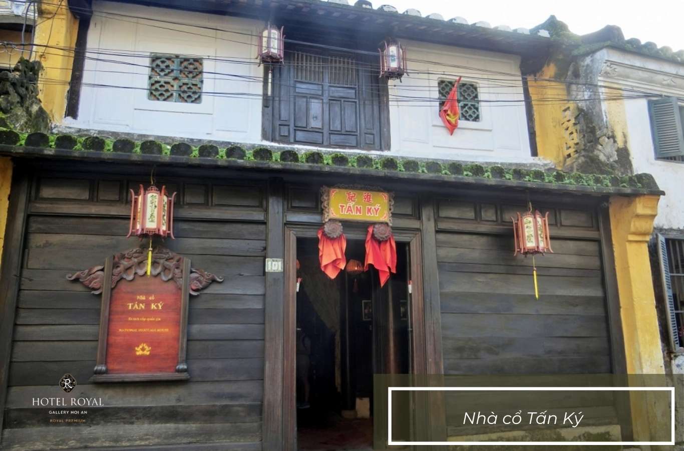 Nhà cổ Tấn Ký đã được xây dựng từ 200 năm trước