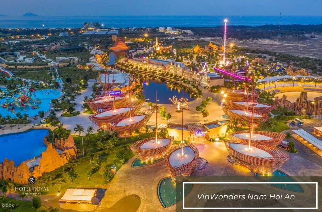 Enjoying family time at VinWonders Nam Hoi An

