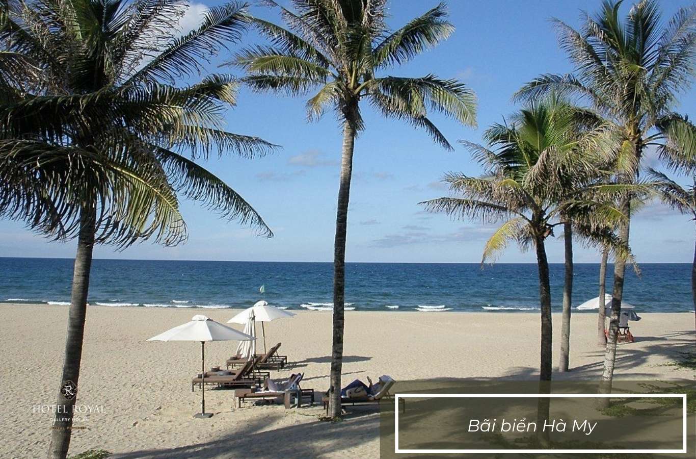 Bãi biển Hà My thích hợp cho những ai muốn tìm về sự bình yên
