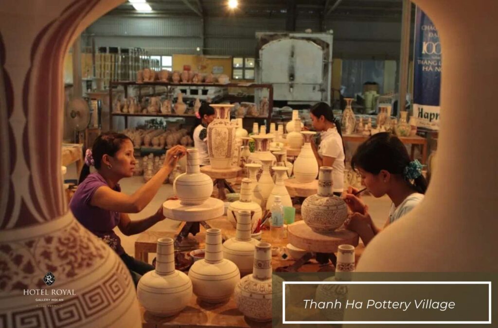 Discover Thanh Ha Pottery Village with experienced artisans
