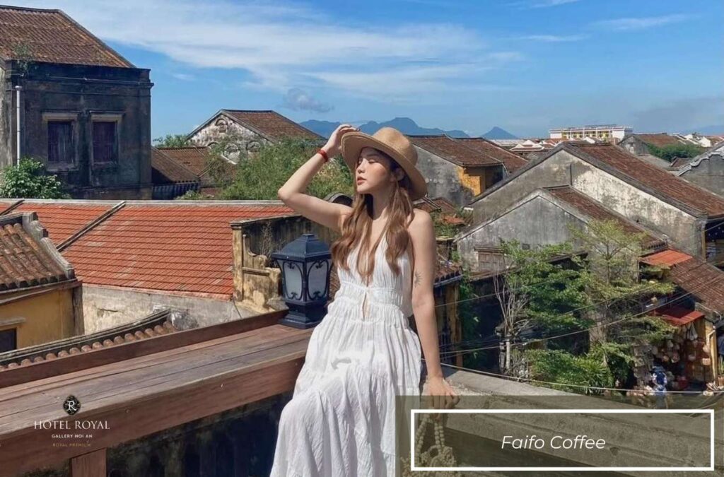 Faifo Coffee is a symbolic check-in spot for young people visiting Hoi An
