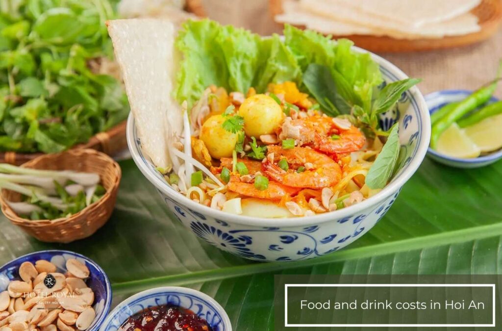 Food and drink Costs in Hoi An

