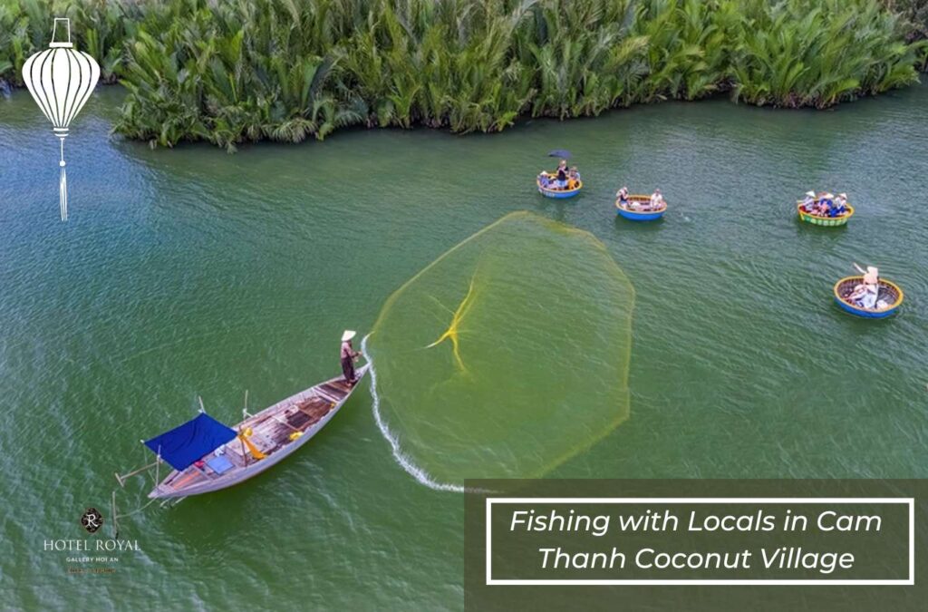 Fishing with Locals in Cam Thanh Coconut Village