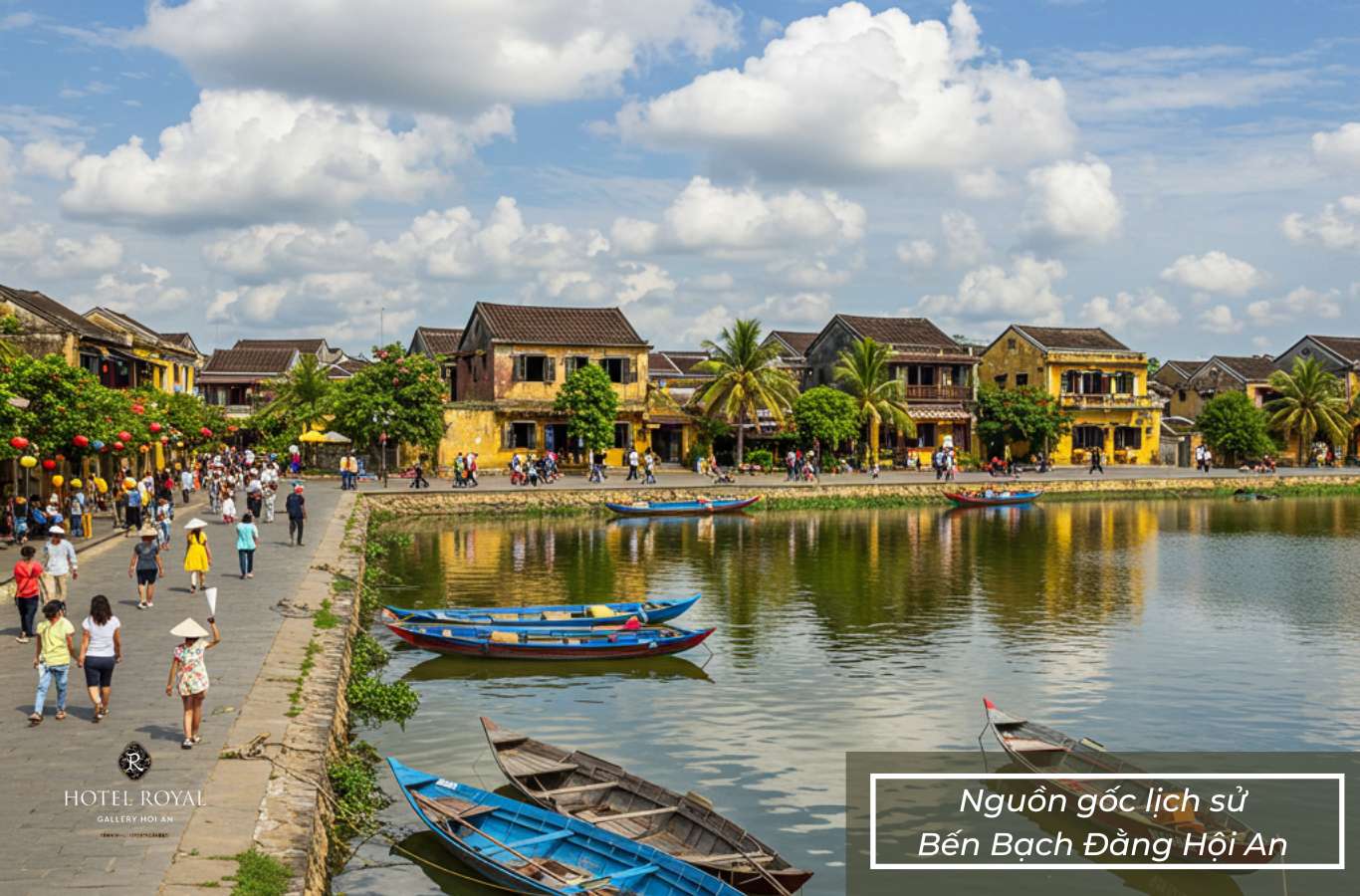 Bến Bạch Đằng Hội An từng góp phần tạo nên thời kỳ hưng thịnh của phố cổ