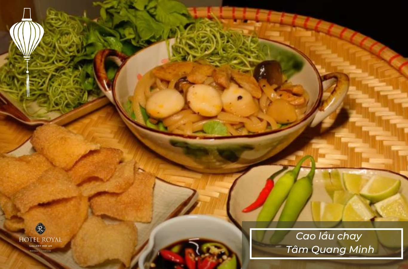 Cao lầu chay Tâm Quang Minh