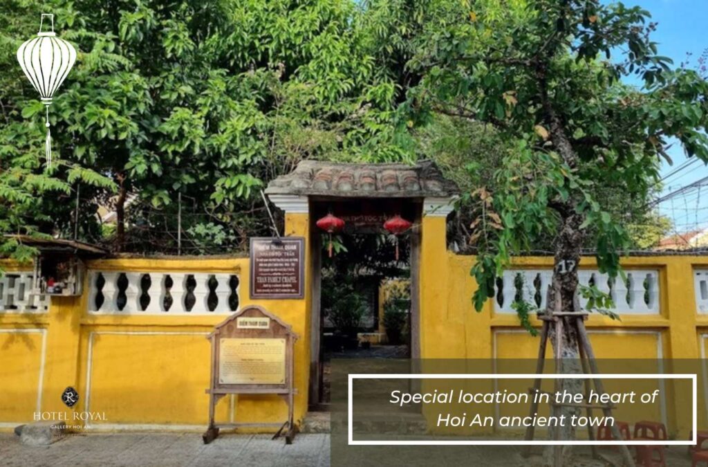 Special location in the heart of Hoi An ancient town