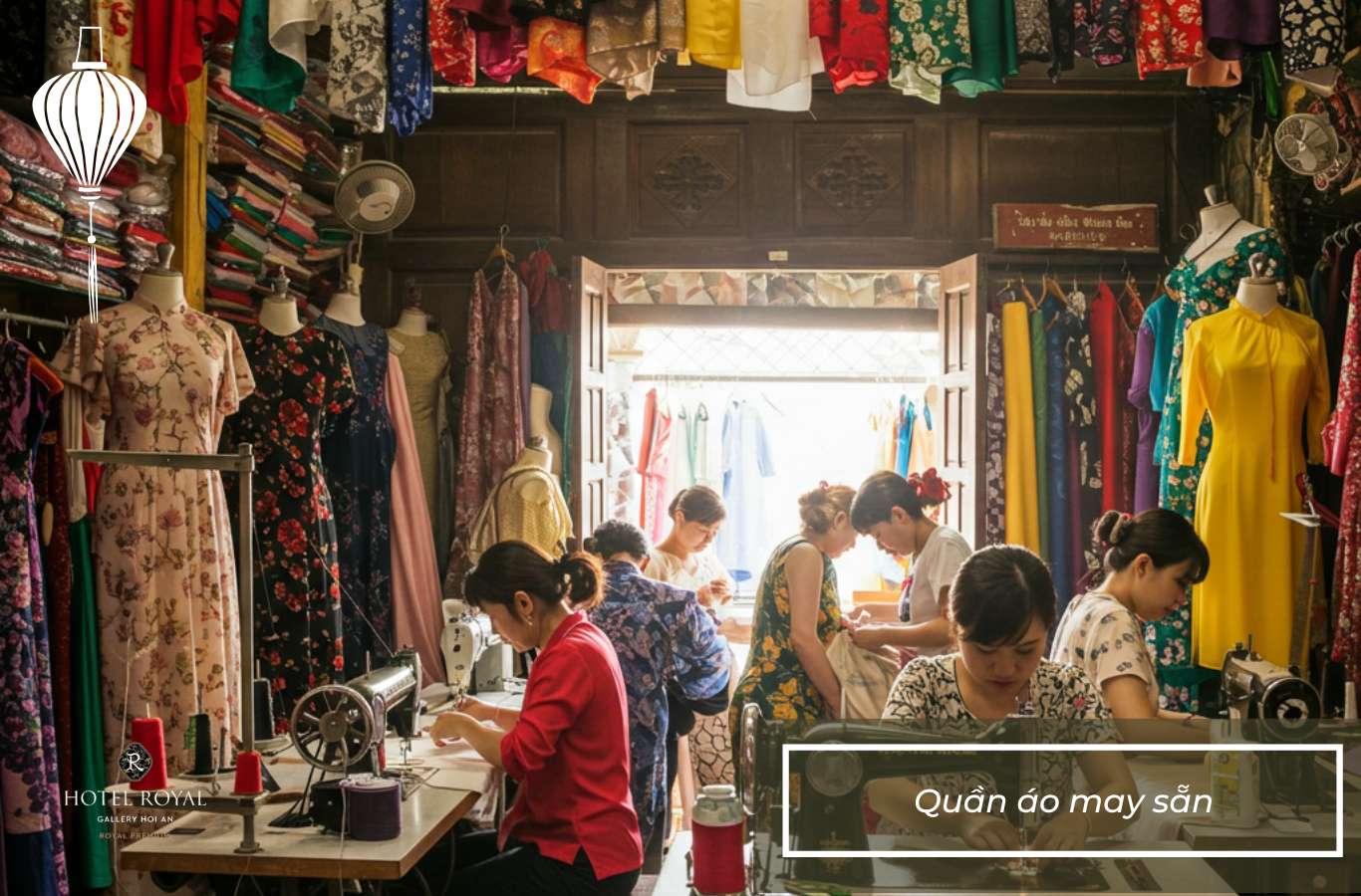 Quần áo may sẵn là món quà thời trang mang dấu ấn truyền thống