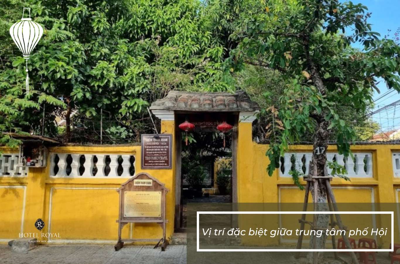 Vị trí đặc biệt giữa trung tâm phố Hội