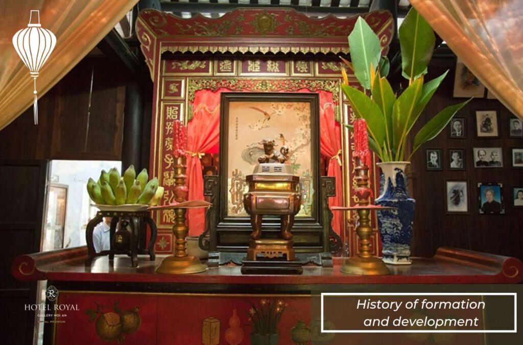 History of formation and development of the Tran family chapel