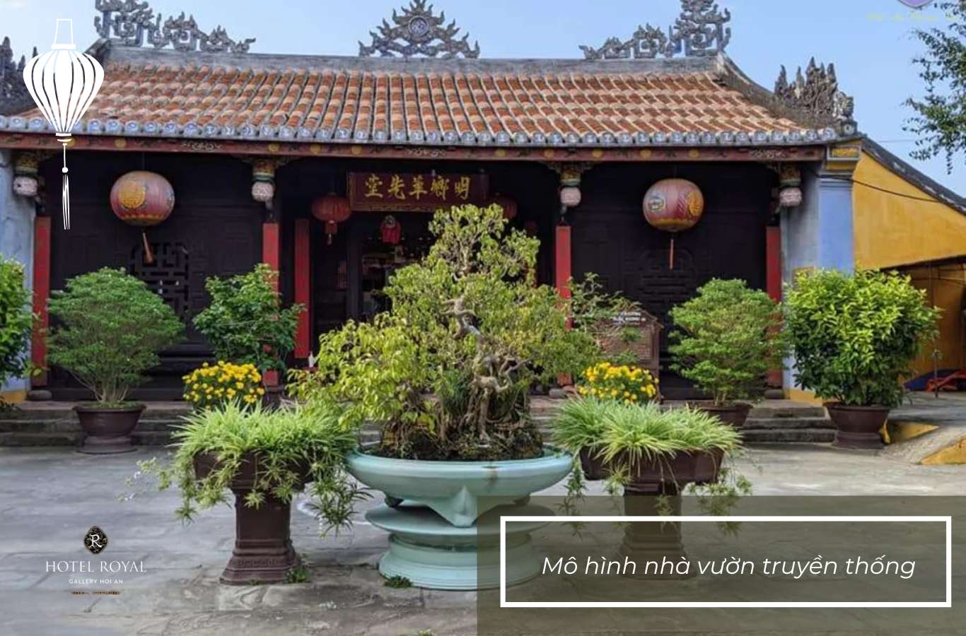 Traditional garden house model