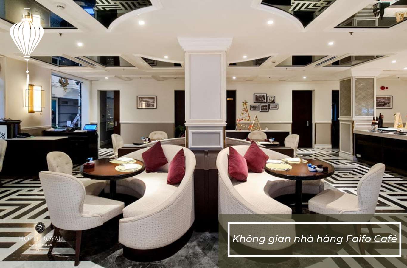 Không gian nhà hàng Faifo Café