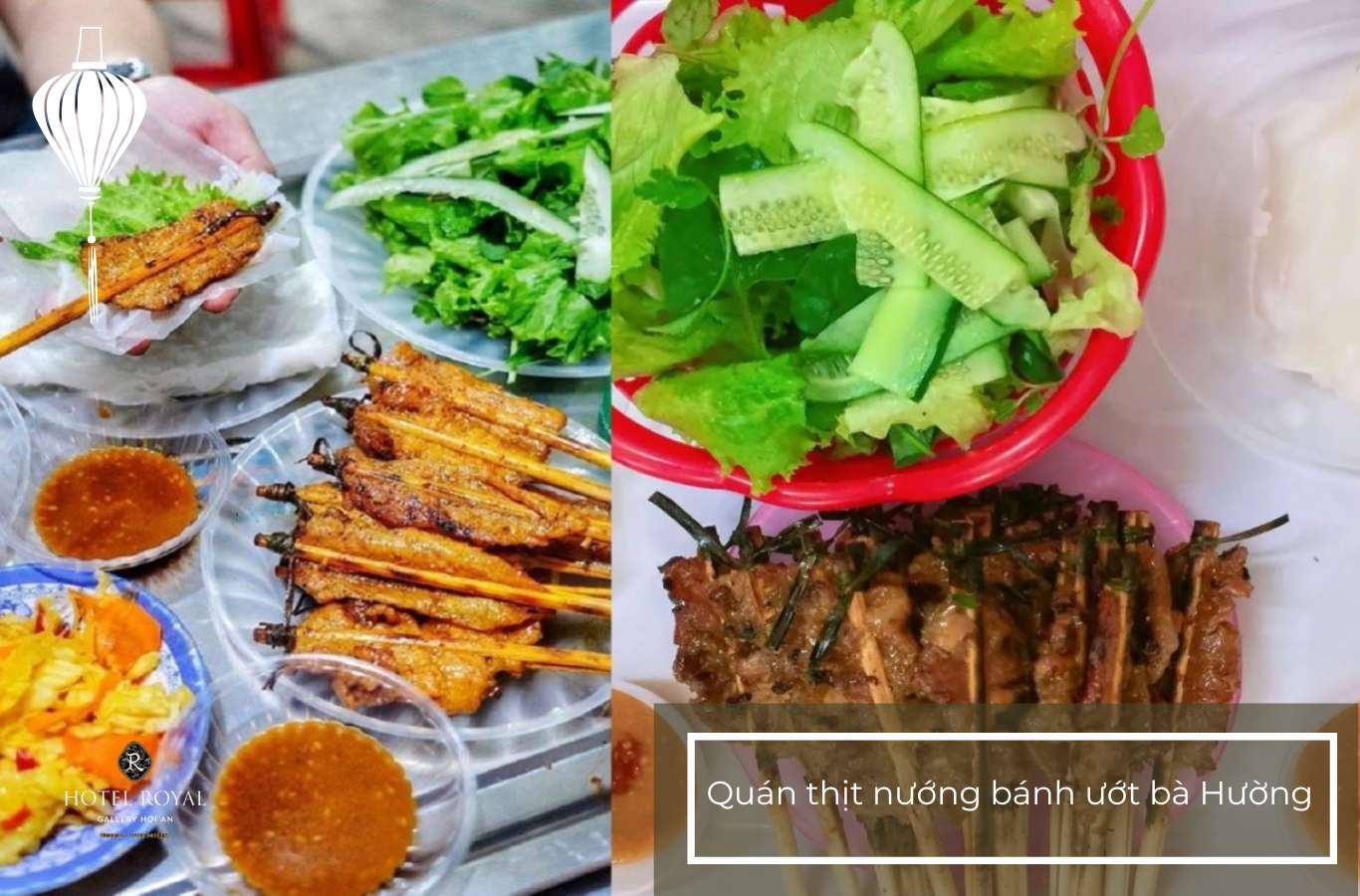 Quán thịt nướng bánh ướt bà Hường