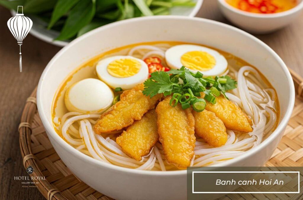 Hoi An’s banh canh has chewy noodles and a sweet broth made from pork bones, fish or shrimp