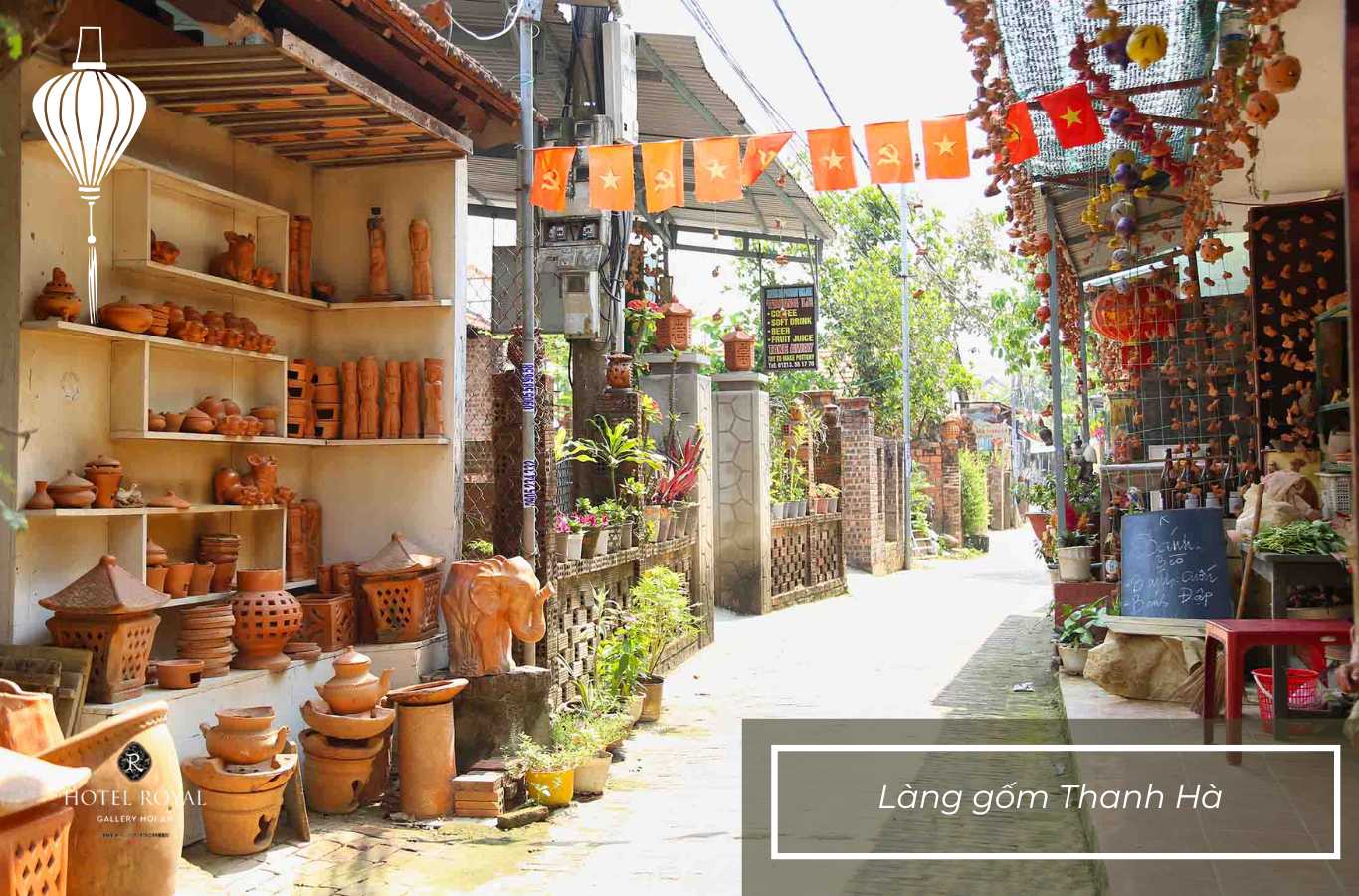 Không gian yên bình và mộc mạc tại làng gốm Thanh Hà