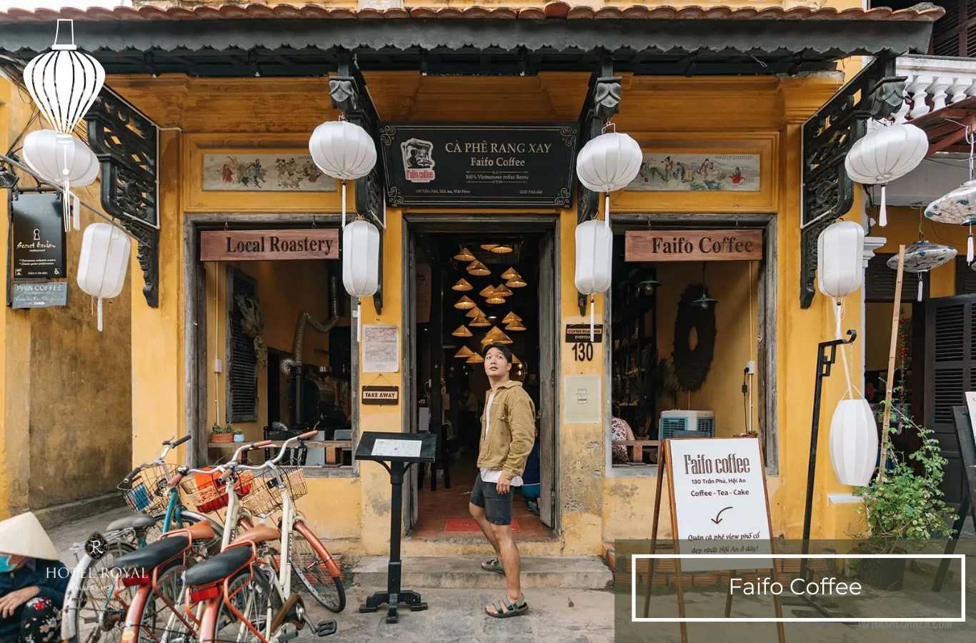 Faifo Coffee thu hút nhiều giới trẻ đến đây check-in