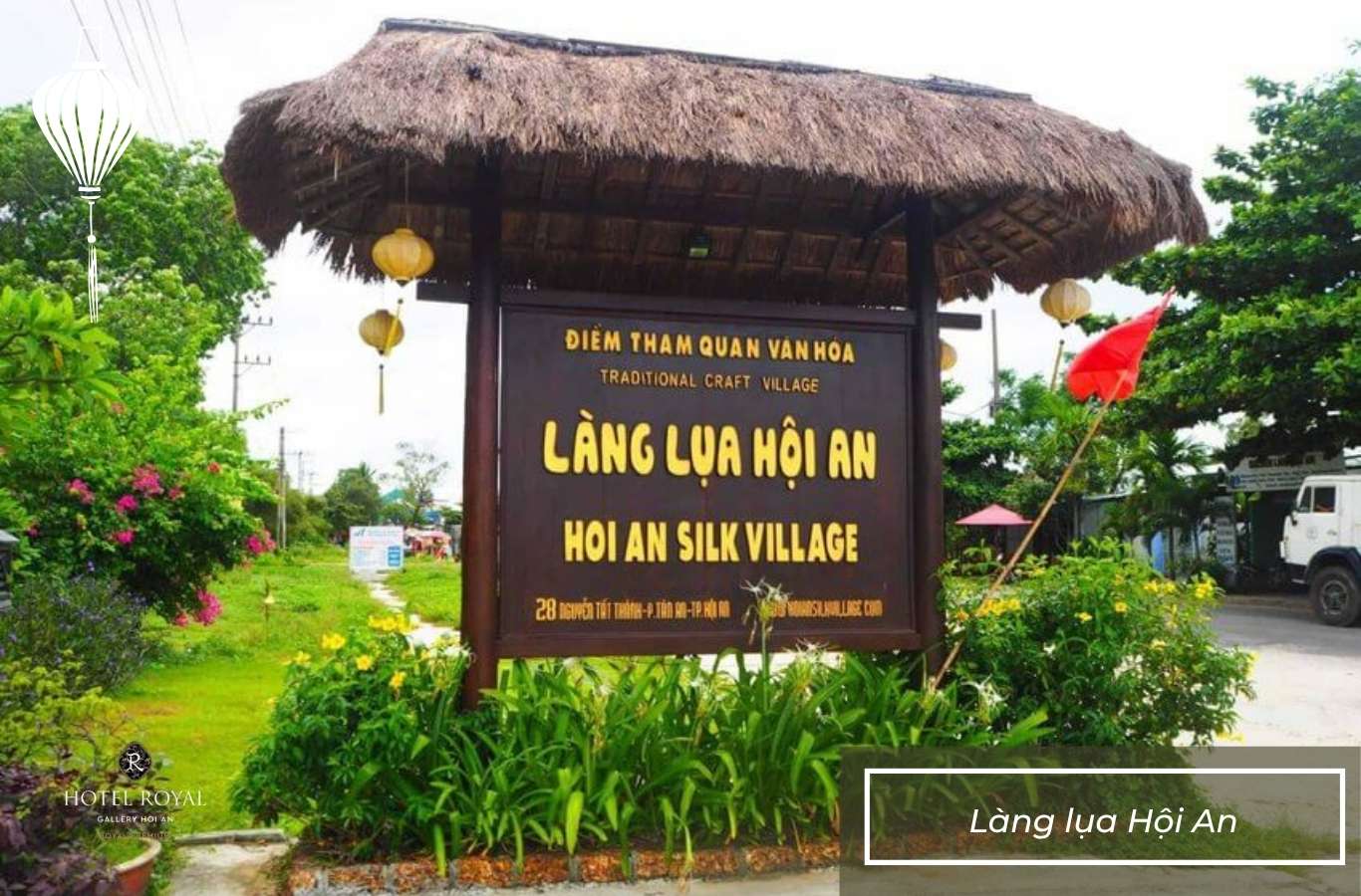 Làng lụa Hội An.