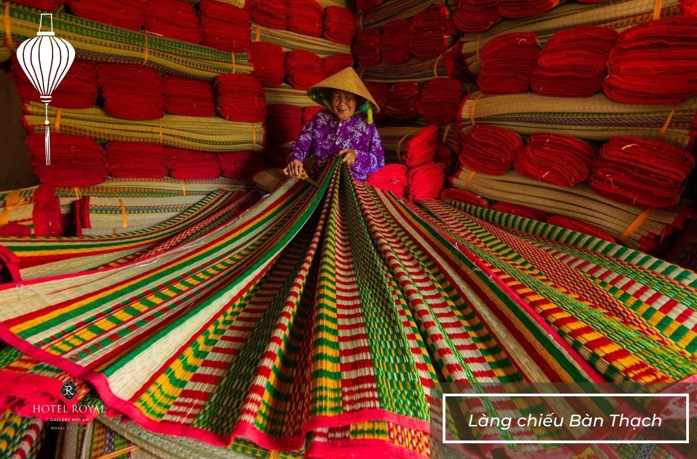 Làng chiếu Bàn Thạch.