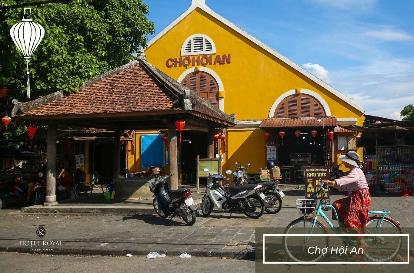 Hình ảnh về chợ Hội An.
