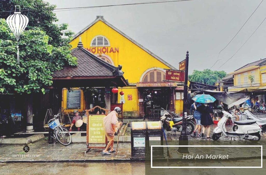 You can stop by Hoi An Market to shop and check in