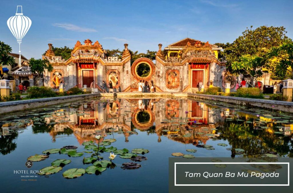 Take artistic and meaningful photos at Tam Quan Ba Mu Pagoda