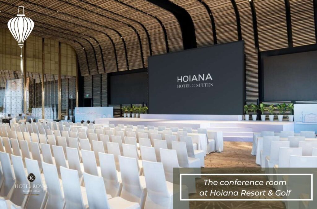 Hoiana Resort & Golf offers two large-scale conference room types.