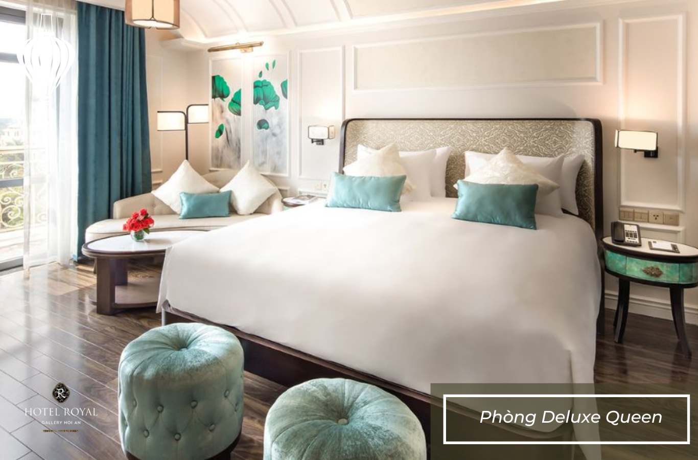 Phòng Deluxe Queen là lựa chọn lý tưởng cho các cặp đôi