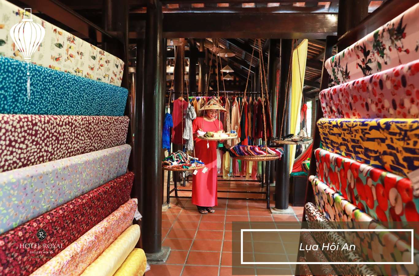 Dành tặng món quà ý nghĩa đến người thân với lụa Hội An