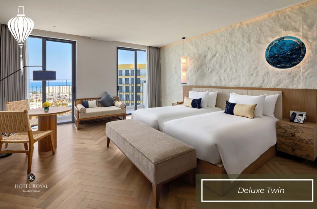 Deluxe Twin is equipped with two separate single beds