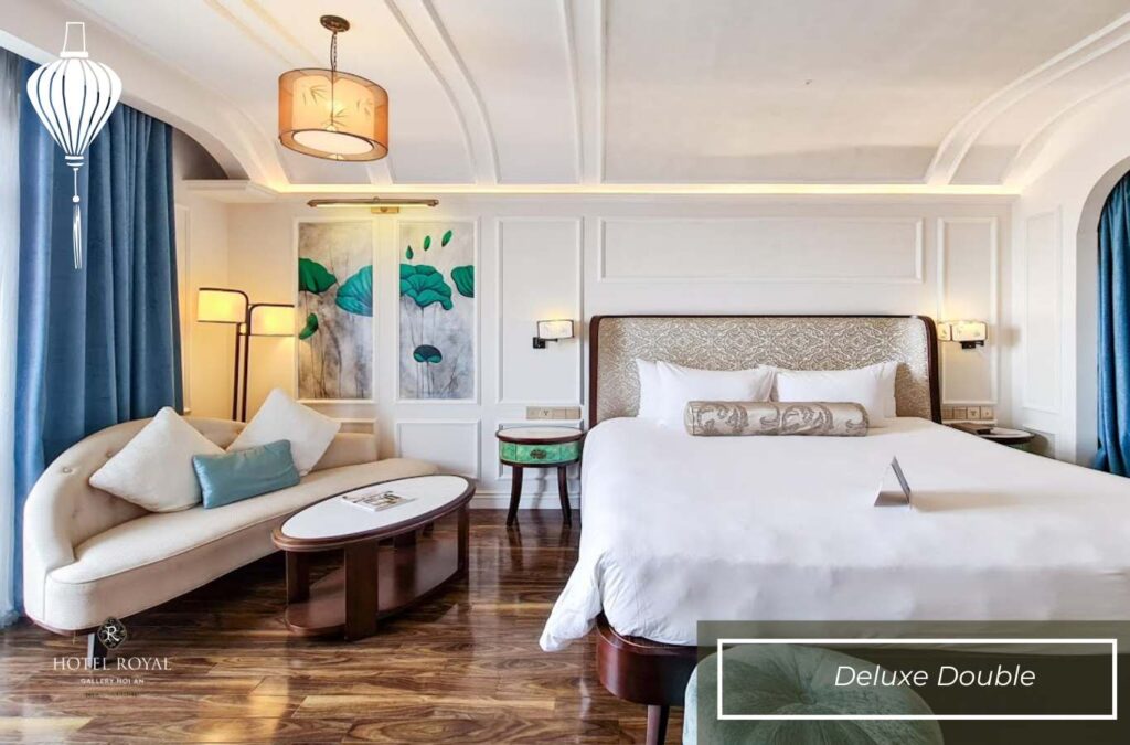 Deluxe Double is designed for two adults with one large double bed