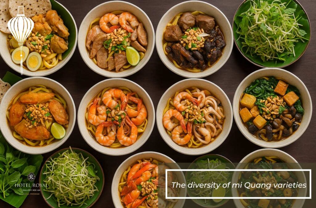 The diversity of mi Quang varieties