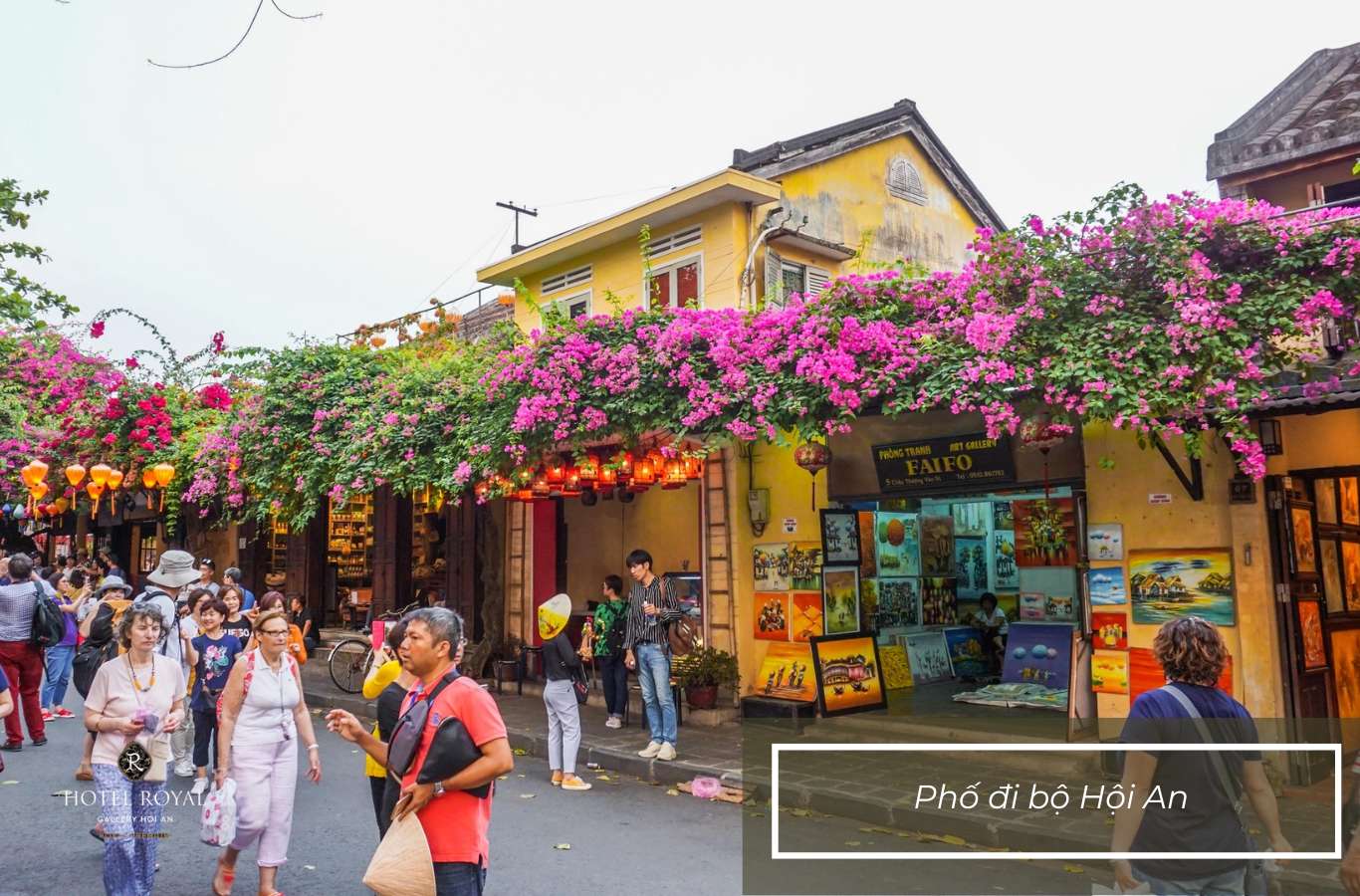 Dạo bộ trên những tuyến đường trung tâm phố Hội An