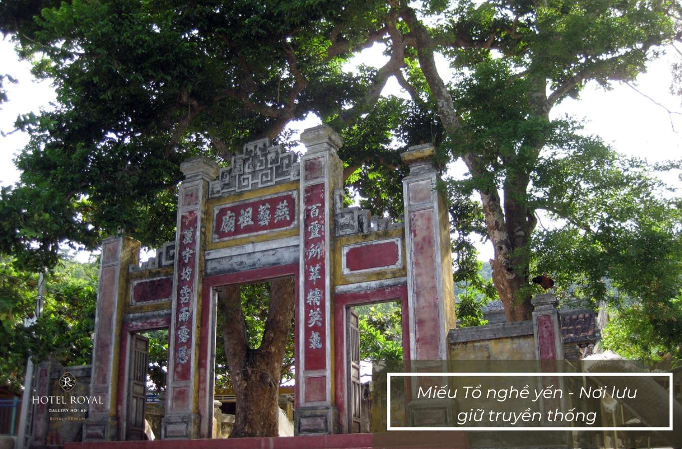 Khám phá Miếu với chốn linh thiêng tôn vinh nghề nuôi yến