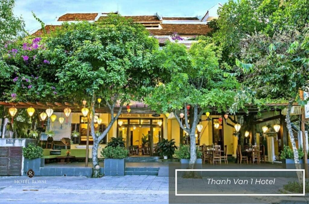 Thanh Van 1 Hotel features a prime facade in the heart of Hoi An Ancient Town.