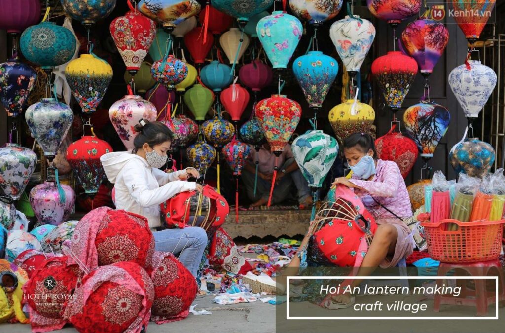 Craft your own lanterns at the village