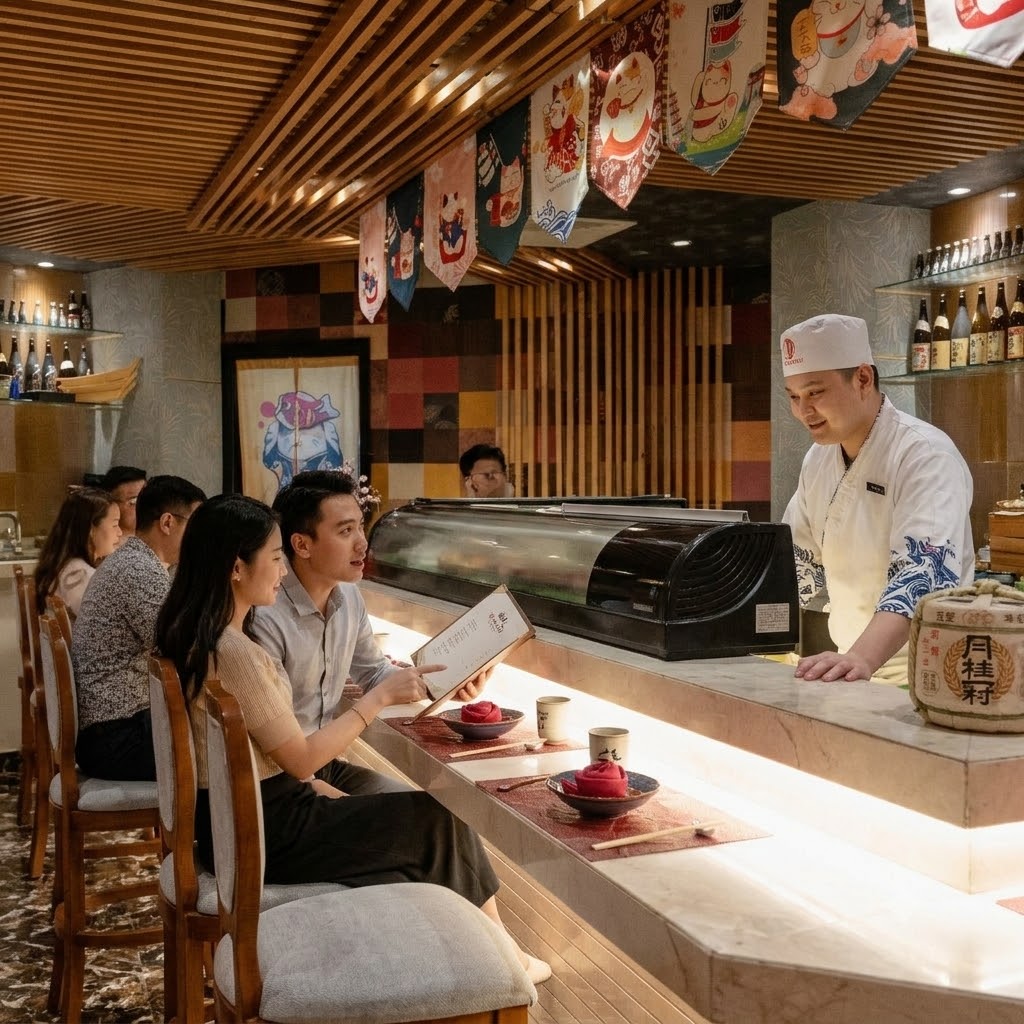 five star restaurant a la carte menu