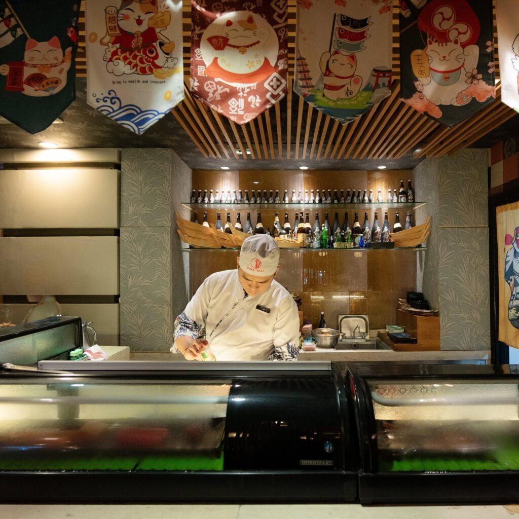 five star restaurant Japanese menu