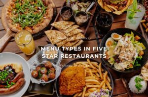 Five-Star Restaurant Menu Types