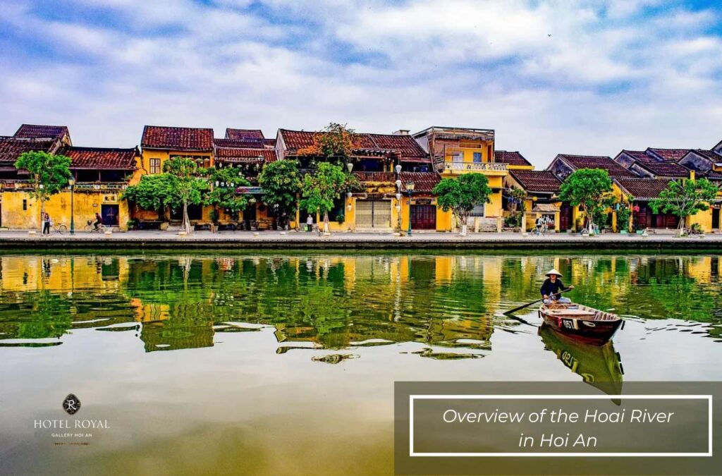 Hoai River is a small branch of the Thu Bon River