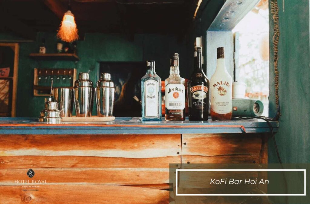 A peaceful, relaxing corner at KoFi Bar Hoi An.