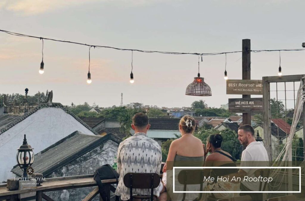 Relax with friends at Me Hoi An Rooftop