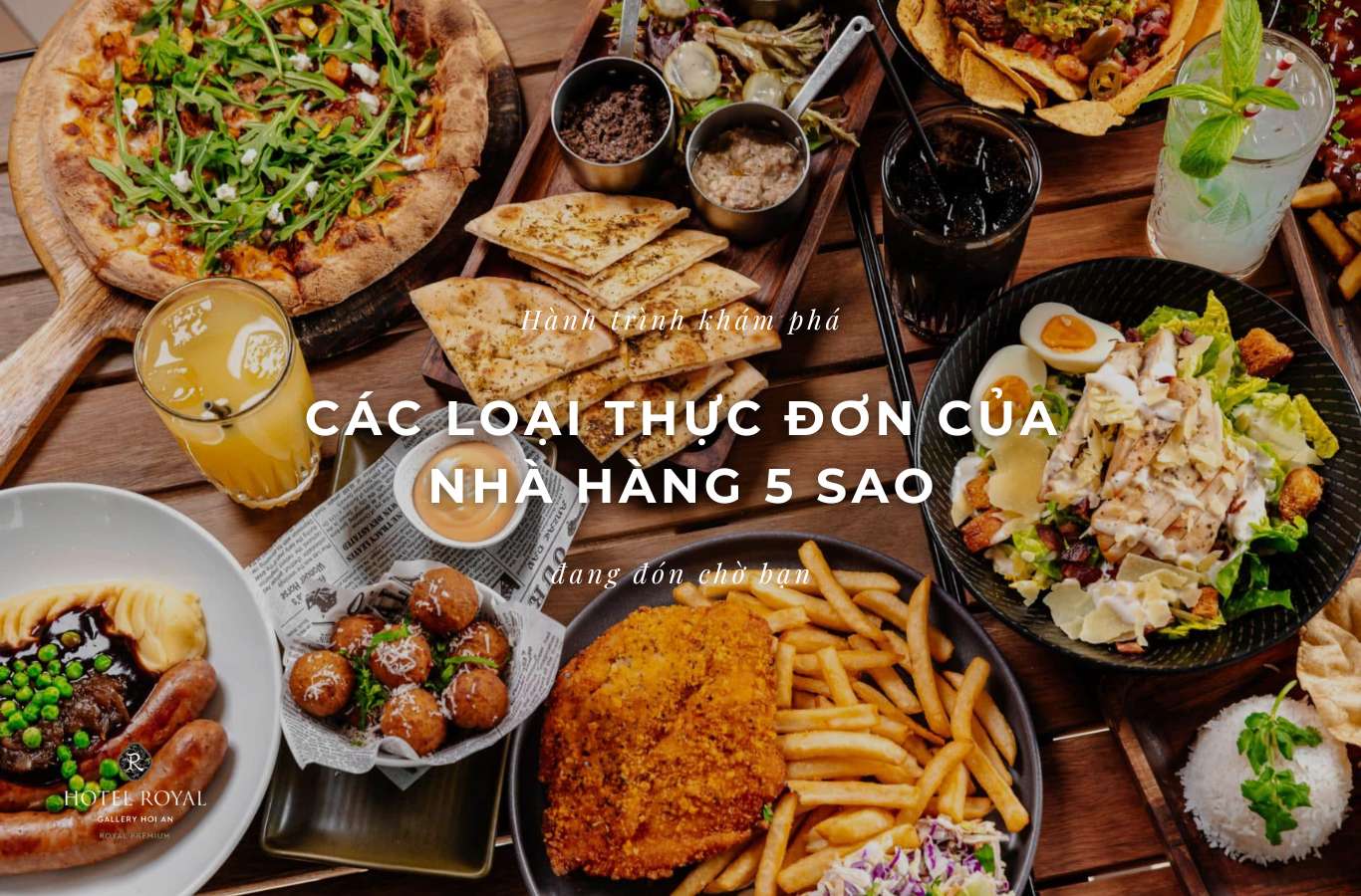 Five-Star Restaurant Menu Types