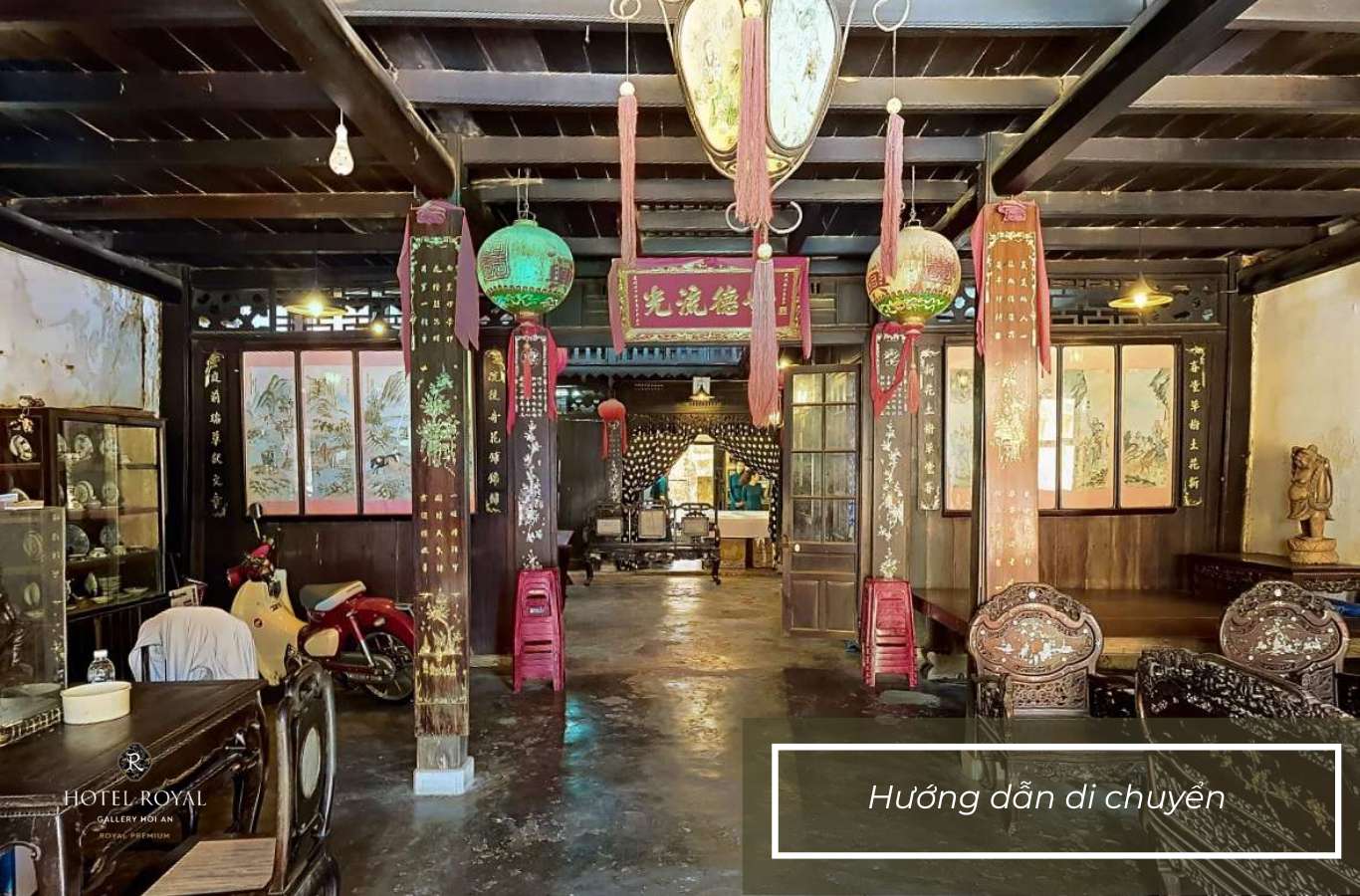 Nhà cổ Phùng Hưng nằm ngay trung tâm phố cổ Hội An