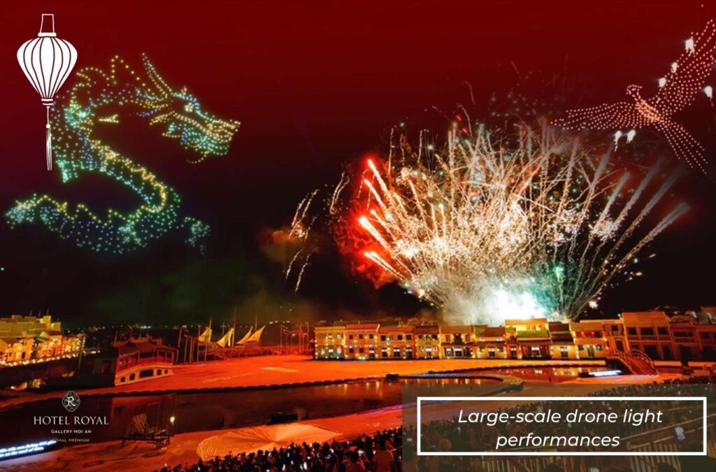 Thousands of drones perform a spectacular light show
