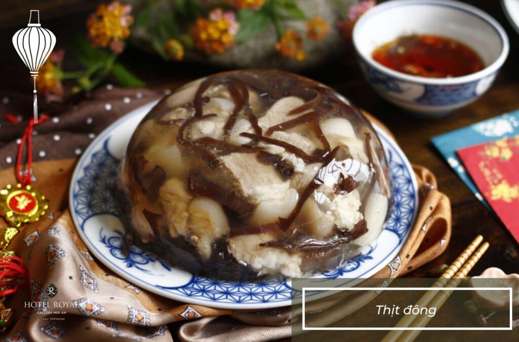 Thit dong is a dish that strongly represents Northern Tet