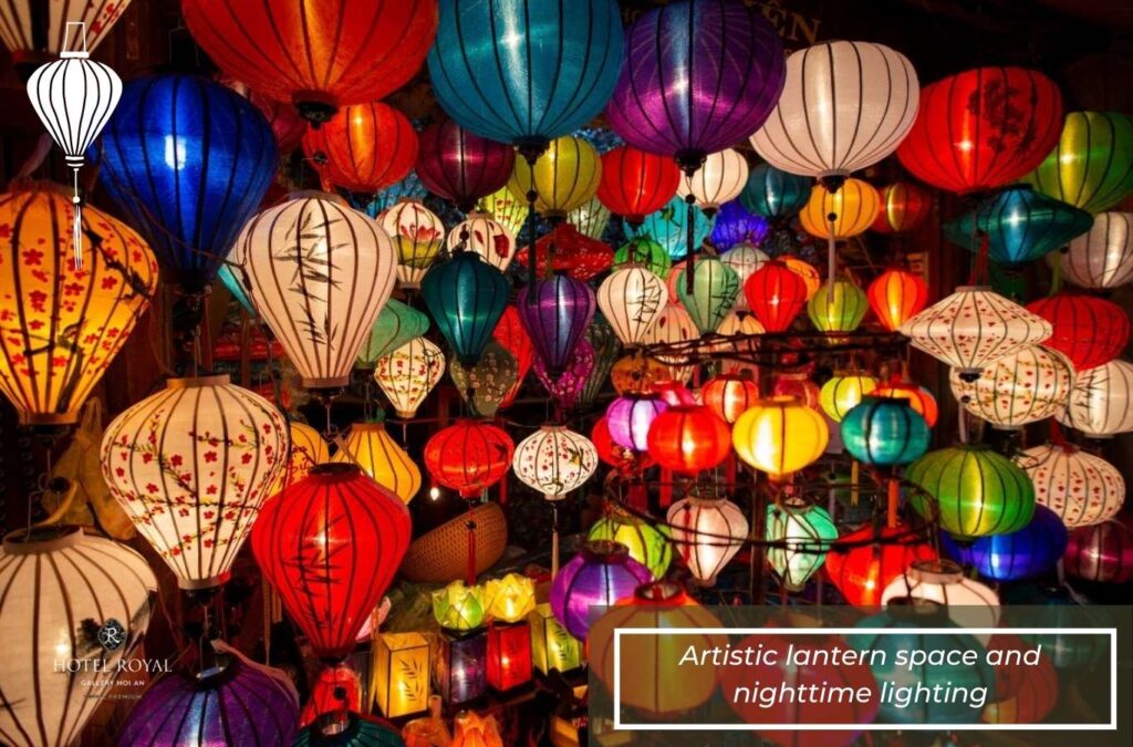 The artistic lantern space will be decorated throughout Hoi An Memories Island
