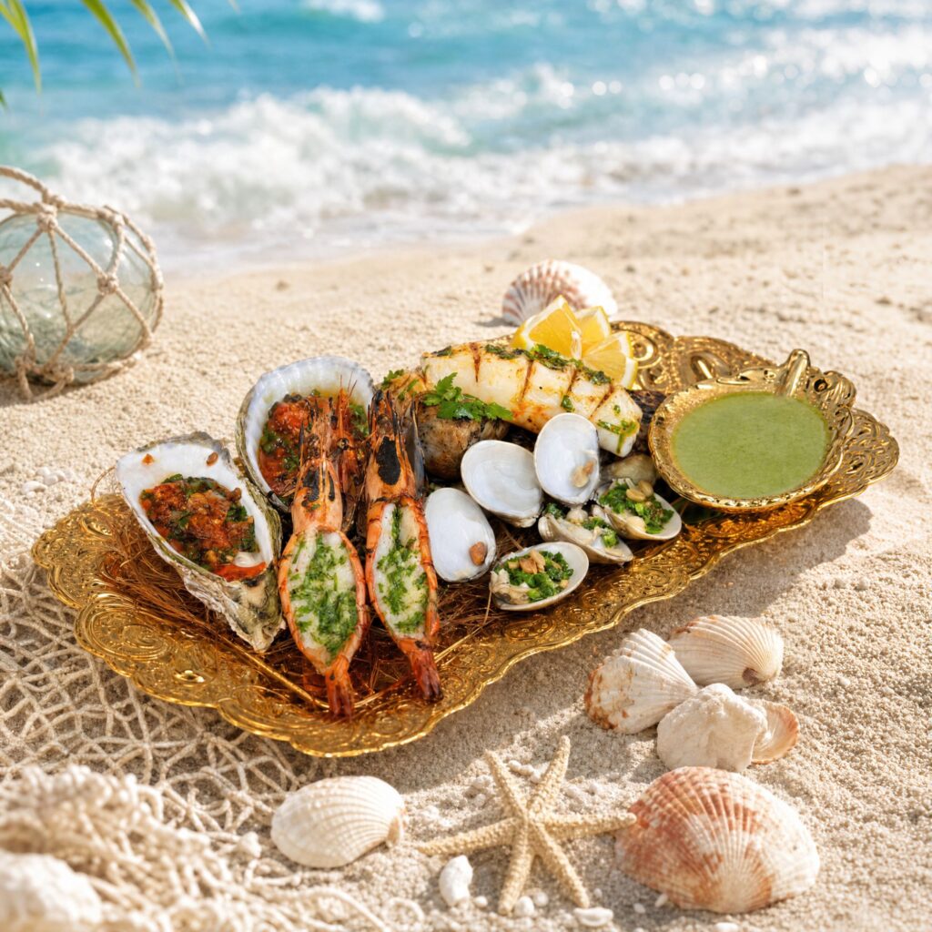 Grilled Seafood Platter